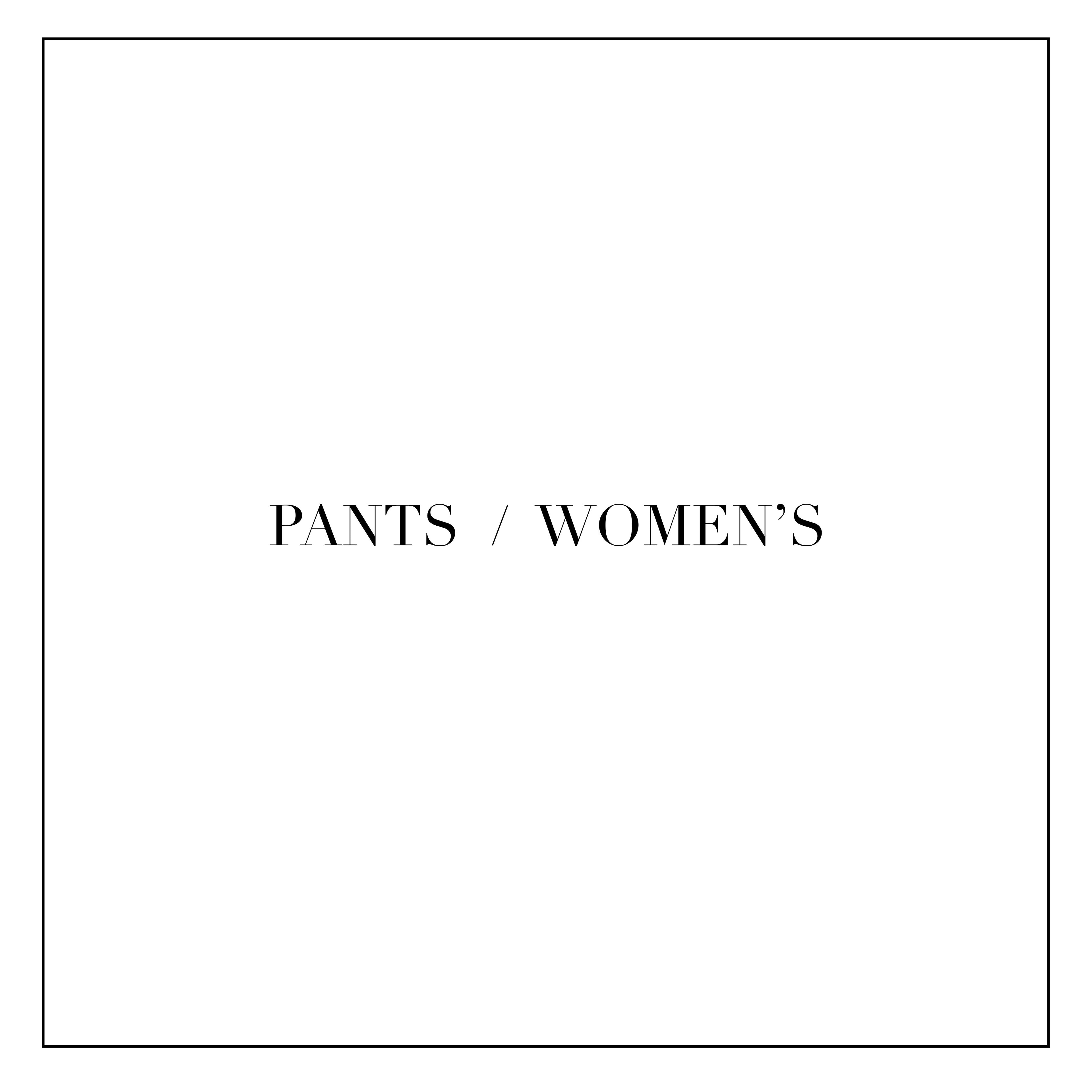 Pants for women