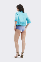 Blue Sky Silk Jacket