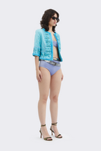 Blue Sky Silk Jacket