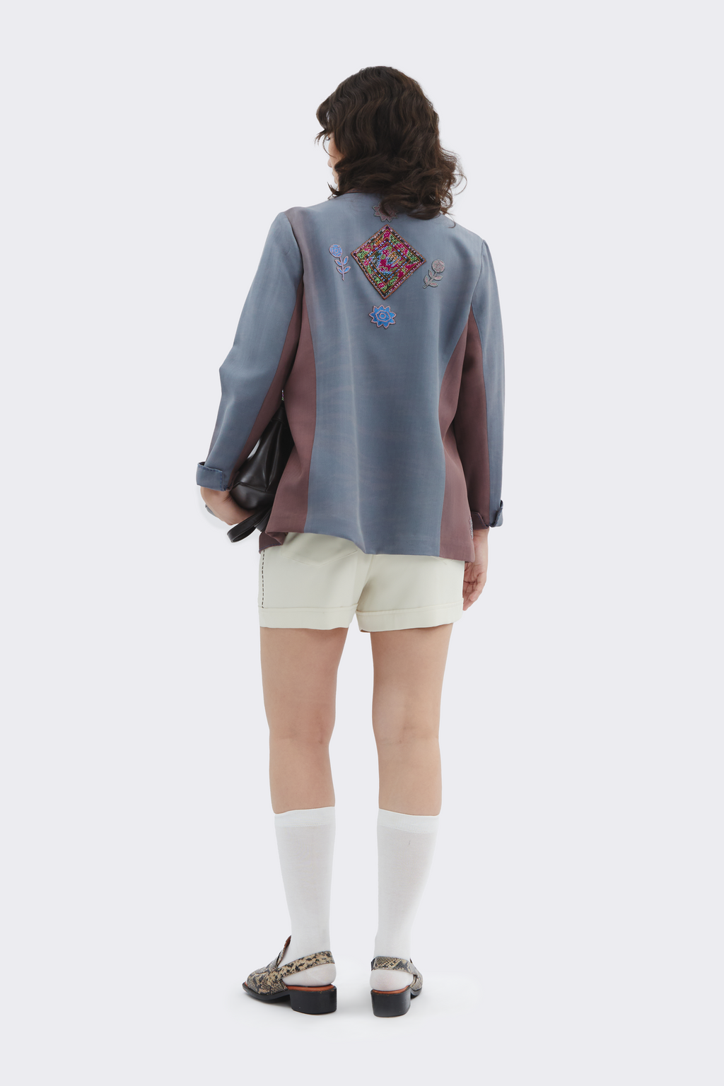 Gradient Thai Silk Jacket