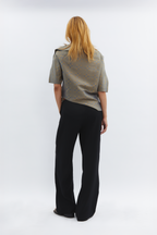 Chic Geometric Woven Top