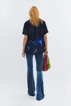 Blue Bloom Linen Shirt