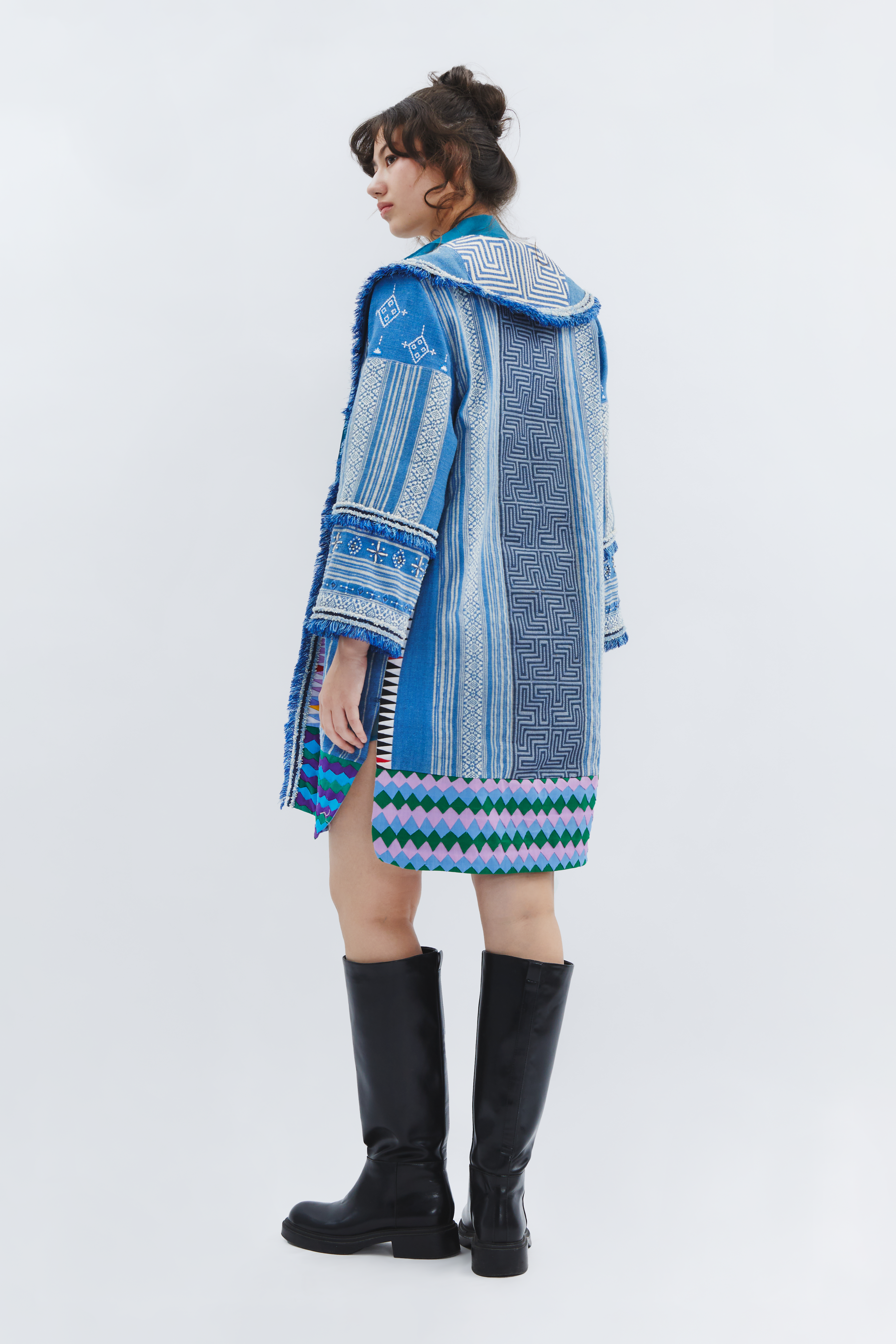 Blue Cotton Kimono