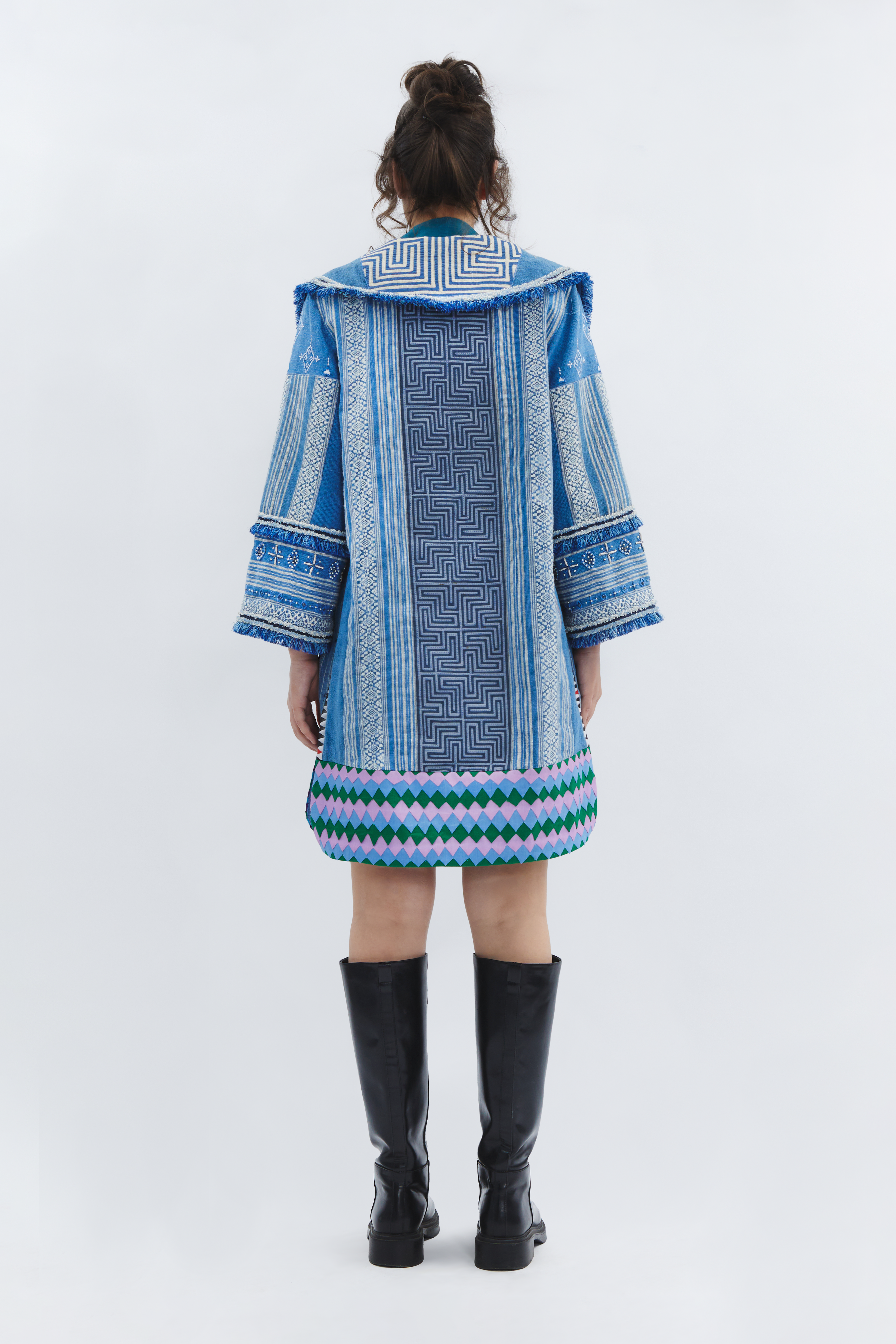 Blue Cotton Kimono