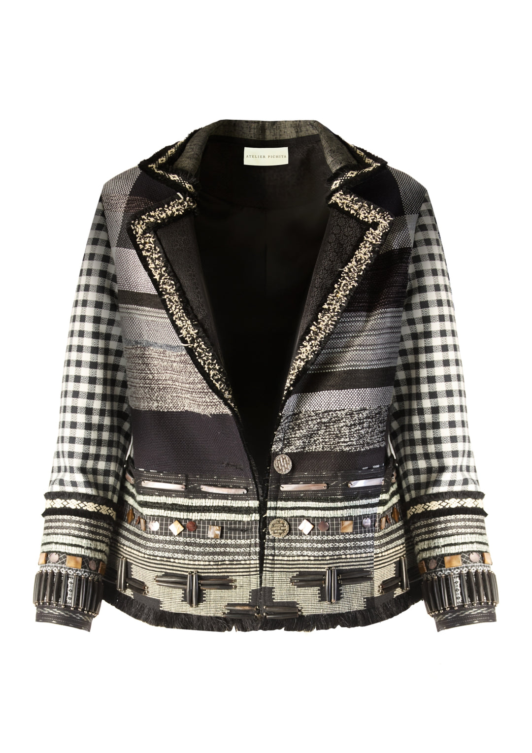 Hill Tribe Beaded Patchwork Pha Khao Ma