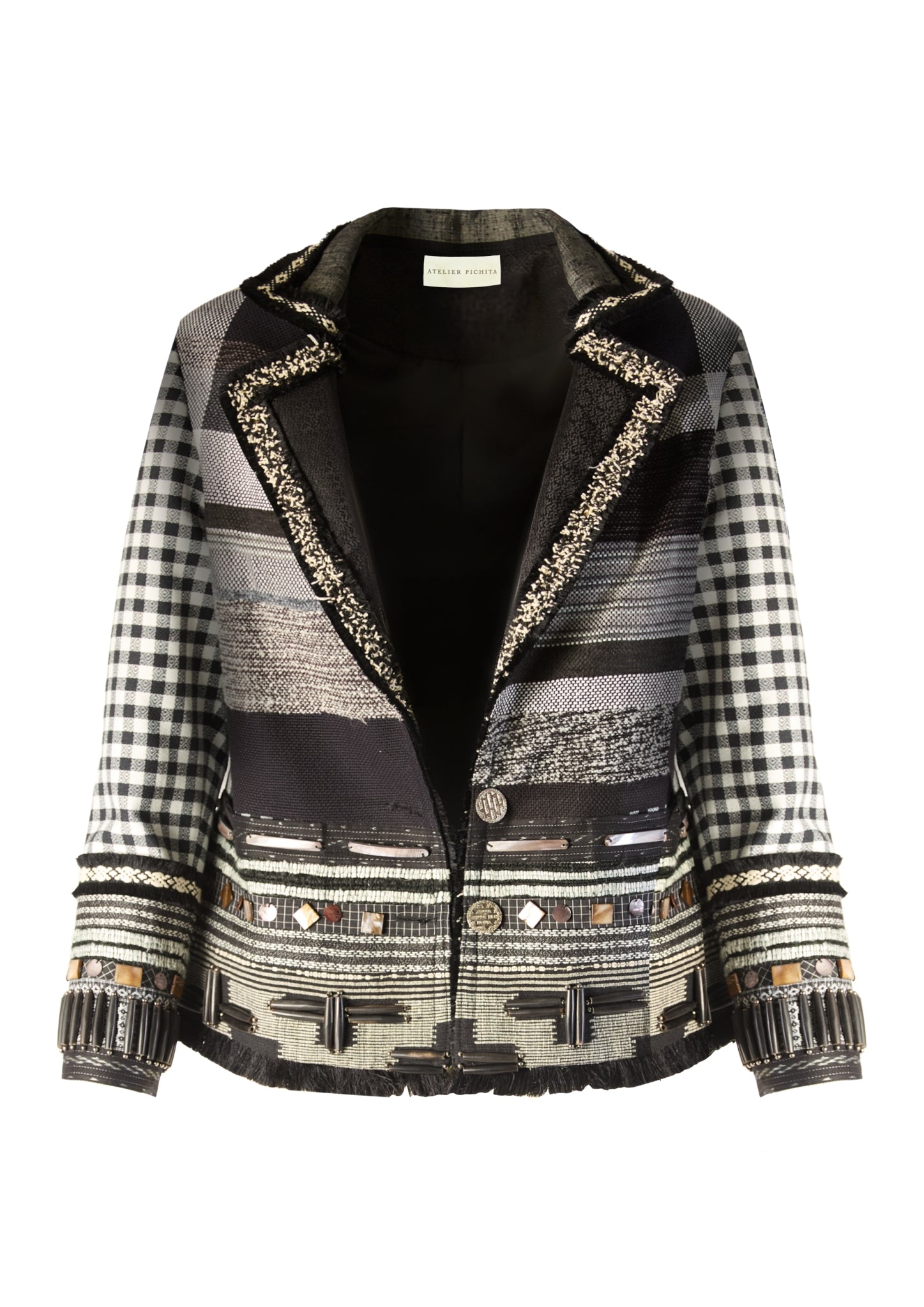 Hill Tribe Beaded Patchwork Pha Khao Ma