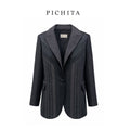 The Midnight Heritage Embroidered Blazer.
