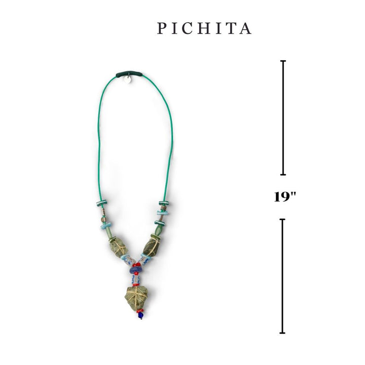 Boho Raw Stone Statement Necklace