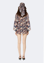 Printed Chiffon Blouse