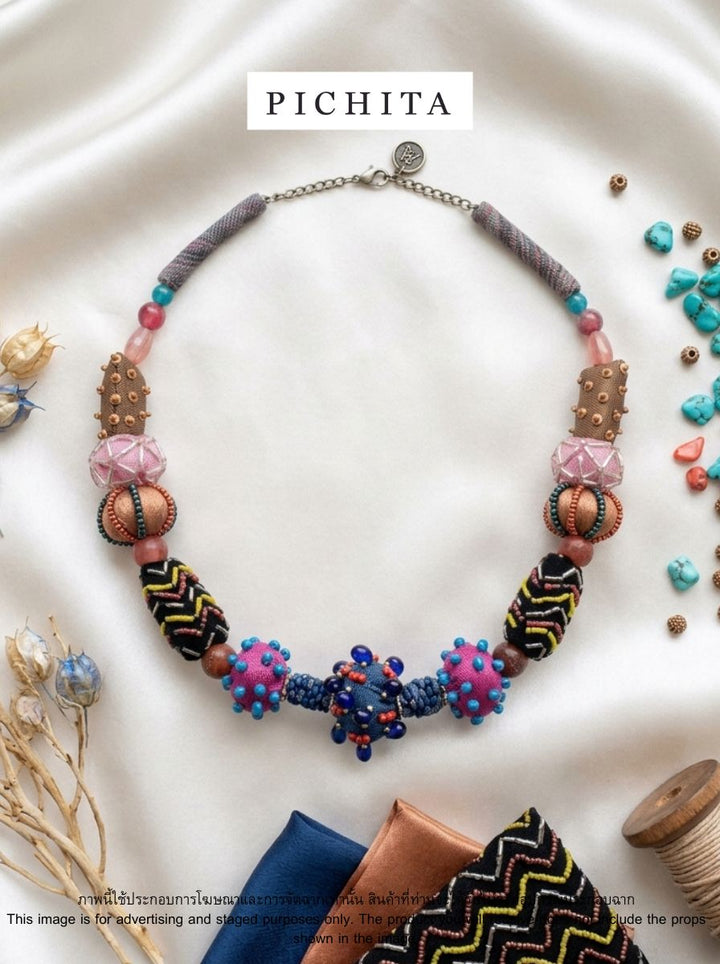 Contemporary Tribal Chic Necklace