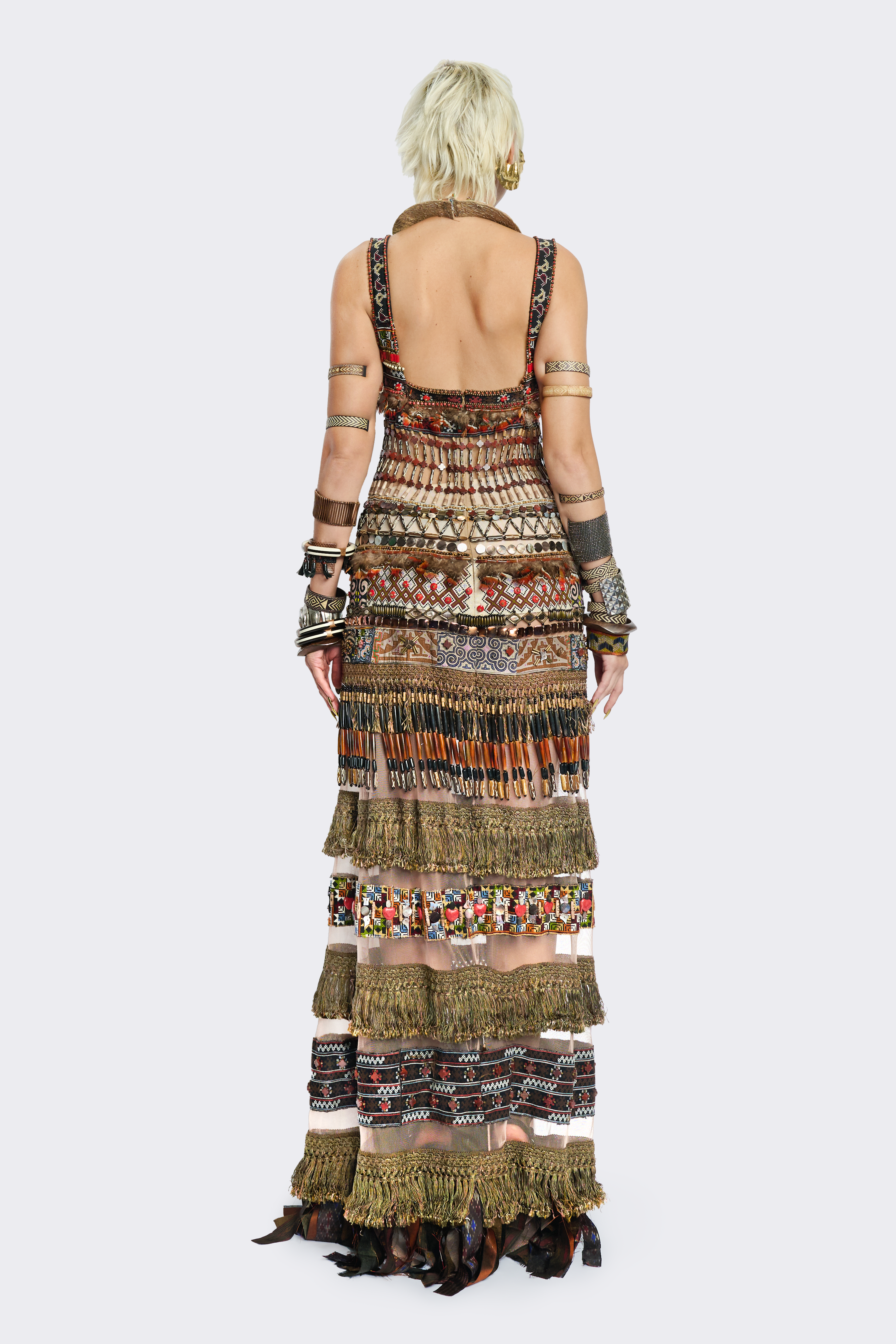 Hill-Tribe Long Dress