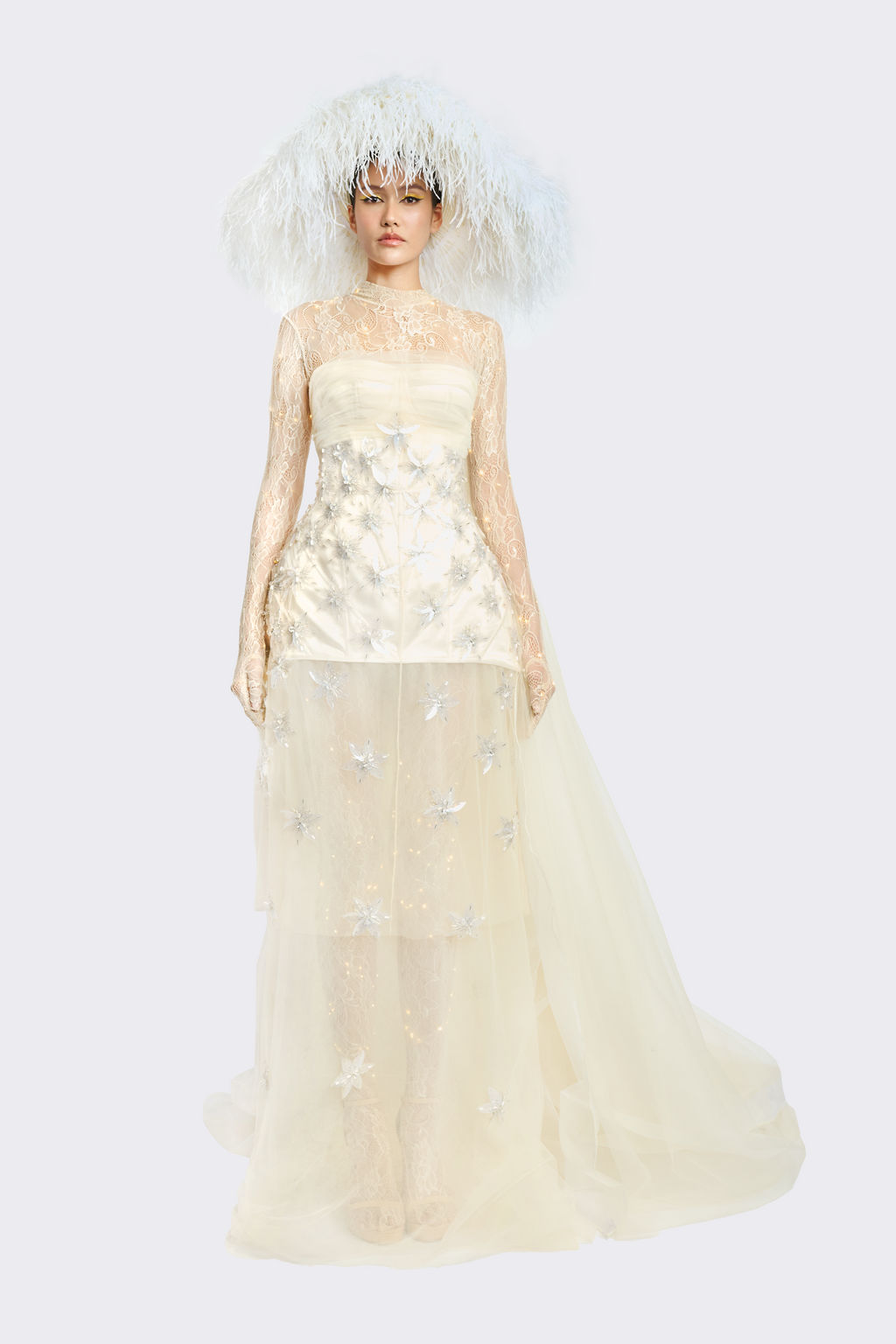 Layered Star Tulle Dress
