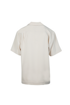Cream Bloom Silk Shirt