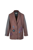 Gradient Thai Silk Jacket