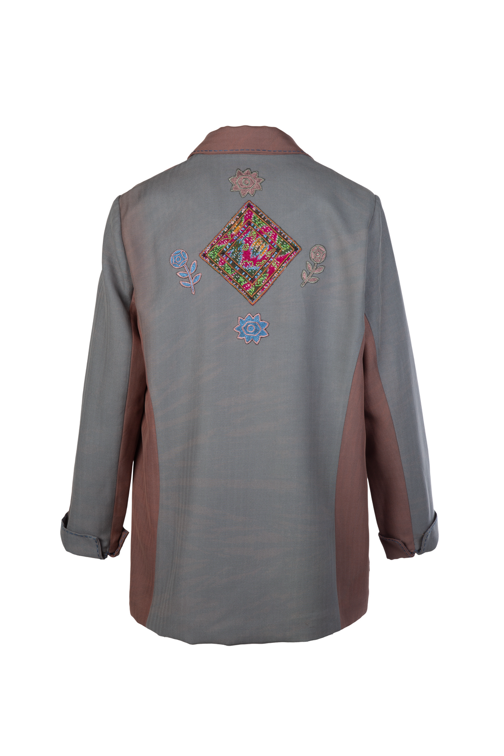 Gradient Thai Silk Jacket