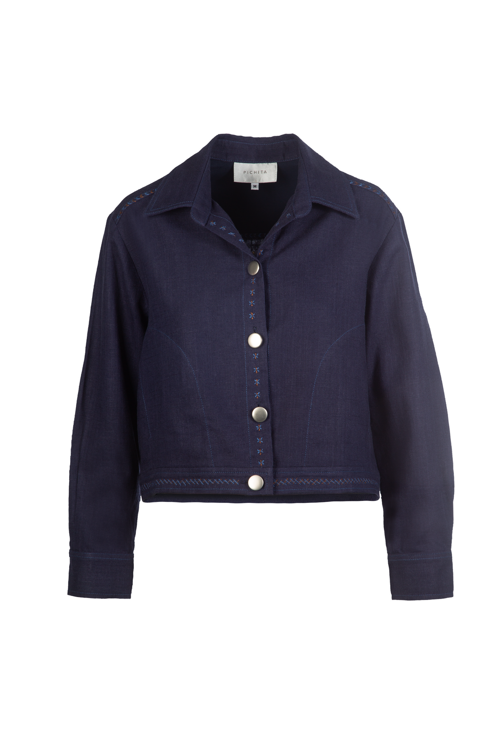 Tribal Luxe Linen Jacket